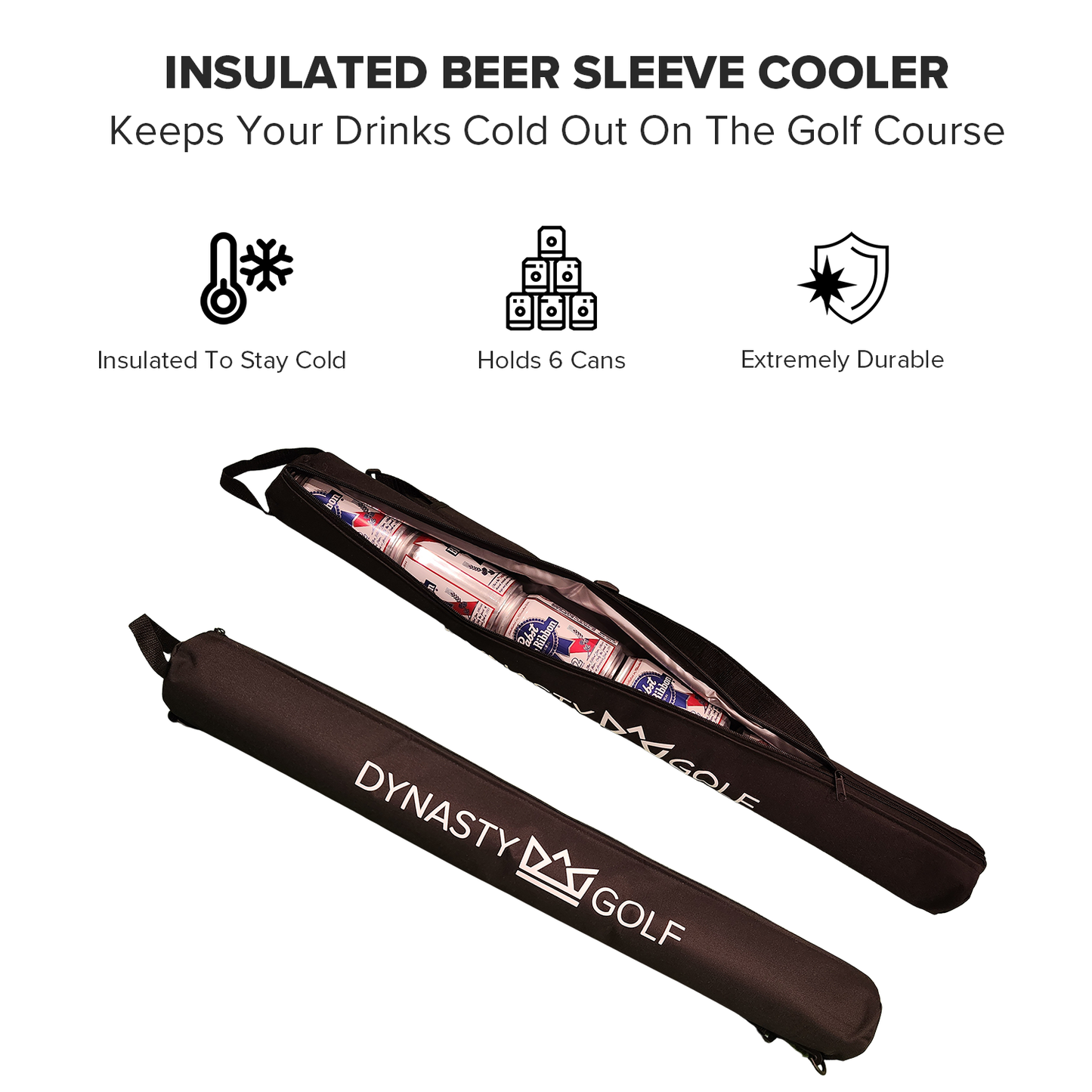 Insulated Golf Beer Sleeve